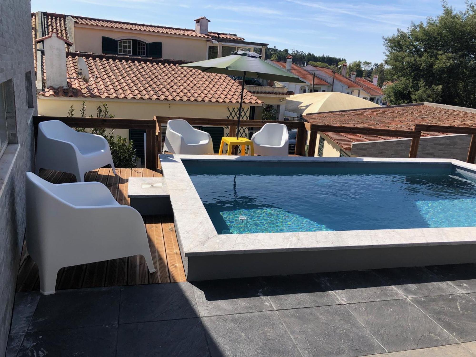 Sun House III - Near Sintra - Kitchen - Pool Mem Martins Exterior foto